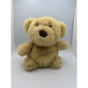 World's Softest Plush Wubbees Teddy Bear Kids Tan Excellent Ultra Fuzzy Toy